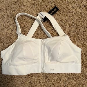 Shefit sports bra.  White.  Size 1Luxe.  NWOT